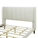 Queen Size Upholstered Platform Bed