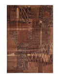 Natoma Rust/Brown/Golds Area Rug 8x10