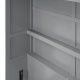 Queen Murphy Bed Grey