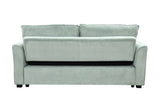 Sleeper Sofa Bed, Modern Fabric Loveseat Futon Sofa Couch w/Pullout Bed