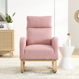 High Backrest Living Room Rocking Chair