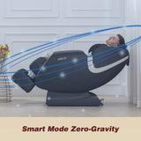 Massage Chair Recliner with Zero Gravity Airbag Massage Bluetooth Speaker Foot Roller