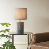 Embossed Ceramic Table Lamp