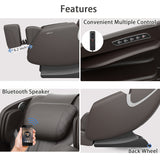 Massage Chair Recliner with Zero Gravity, Full Body Massage Chair with Bluetooth Speaker