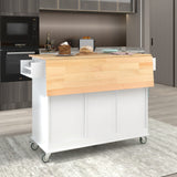 Rolling Mobile Kitchen Island Cart