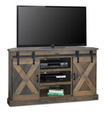 TV Stand for TVs up to 80 inches, No Assembly Required