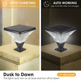 Solar Street Lamp Cap with Base