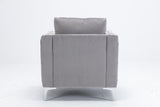 Modern Velvet Armchair Tufted Button