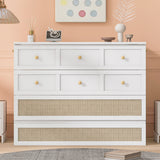 Queen Murphy Bed with Large Drawers,White