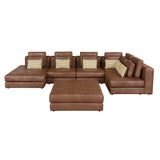 Brown Sectional Sofa Couch