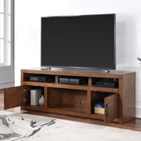 Devine 72 inch TV Stand Console for TVs up to 85 inches, No Assembly Required, Whiskey Finish