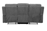 Sofa (recling) Gray Chenille