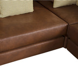 Brown Sectional Sofa Couch