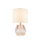 Bella Geometric Glass Table Lamp