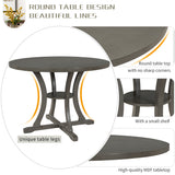 5-Piece Round Dining Table and Chair Set