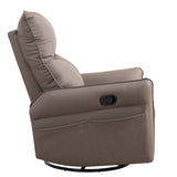 Brown Rocking Recliner Rocking Chair - 360 Degree Swivel