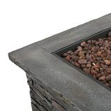 SQUARE FIRE PIT - 40000 BTU.