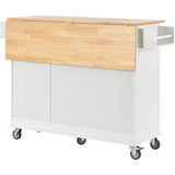 Rolling Mobile Kitchen Island Cart