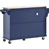 Dark blue Kitchen Island Cart