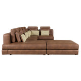 Brown Sectional Sofa Couch