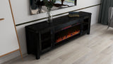 TV Stand Electric Fireplace for TVs up to 95 inches, Minimal Assembly