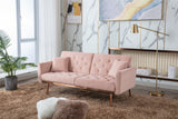 Pink Velvet Sofa