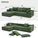 Modular Sectional Living Room Sofa Set