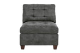 Gray Sectional 7pc Couch Set