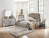 Glamorous Silver Finish Dresser