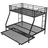 Twin over Full Bed with Sturdy Steel Frame