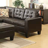 Modular Sectional Couch Faux Leather