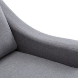 Grey Upholstered Sleeper Sectional Sofa with Double Storage Spaces