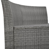 Patio Furniture Set Outdoor Furniture Daybed Rattan Sectional Furniture Set Patio Seating Group With Cushions and Center Table for Patio, Lawn, Backyard, Pool, Grey