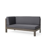 Dual Corner Outdoor Bench Seats