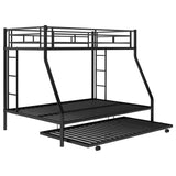 Twin over Full Bunk Bed Two-Side Ladders