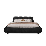 King Size Upholstered Platform Bed