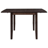 3-Piece Wood Drop Leaf Breakfast Nook Dining Table Set