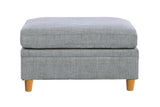 Grey Ottoman