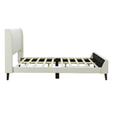 Queen Size Upholstered Platform Bed