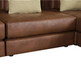 Brown Sectional Sofa Couch