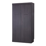 Twin Size Murphy Bed with Wardrobe and Drawers
