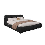 King Size Upholstered Platform Bed