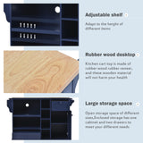 Dark blue Kitchen Island Cart