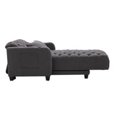 Dark Grey Living Room Leisure Sofa