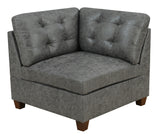 Gray Sectional 7pc Couch Set