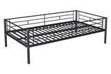 Metal Twin over Twin Bunk Bed with Trundle