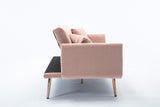 Pink Velvet Sofa