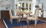 5-Piece Farmhouse Dining Table Set