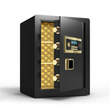 Black Electronic Digital Security Safe with Keypad - 17.72 Inch Safe Box