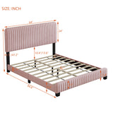 Queen 3-Piece Bedroom Set Upholstered Platform Bed